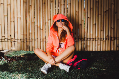 时尚美丽的女人