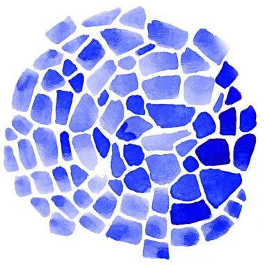 马赛克水彩背景