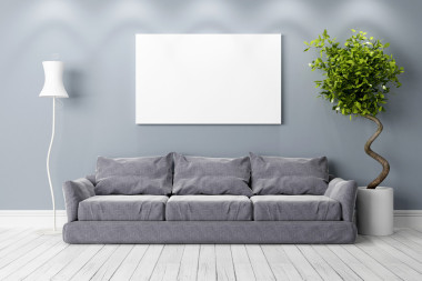 現(xiàn)代明亮的室內(nèi)。3d 渲染圖片