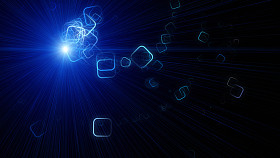 抽象的方形背景配光设计