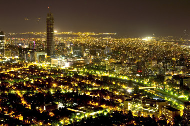 夜城市景觀照片