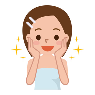 美麗的女人皮膚護(hù)理圖片