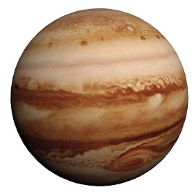 这个很好的 3d 图片显示了这个星球木星