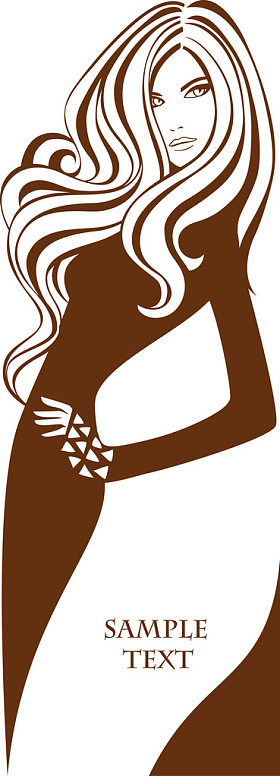 时尚的女孩图片