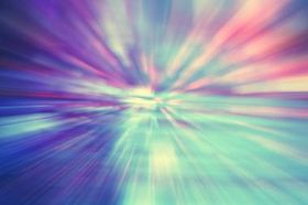 黑色背景颜色散景