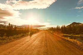 迪纳利公路景观图片