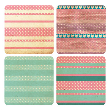 设置与复古图案