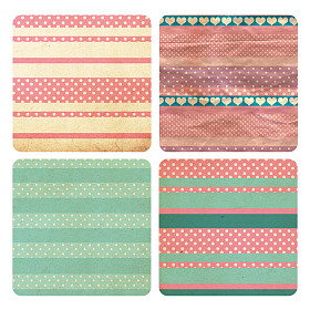 设置与复古图案