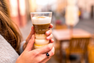 傳統(tǒng)烹飪咖啡 barraquito