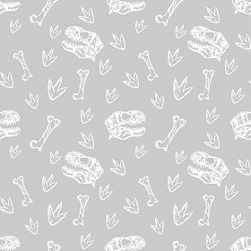 矢量单色恐龙模式图片