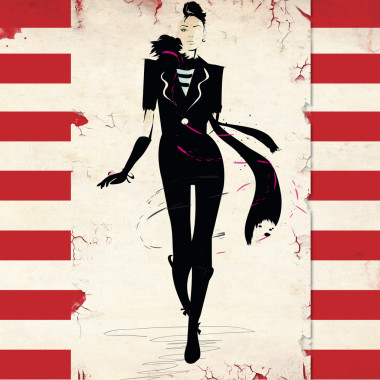 現(xiàn)代少女 grunge 背景