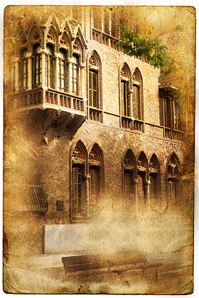 意大利复古风格的巴塞罗那