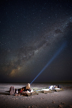 在盐田上玩规模