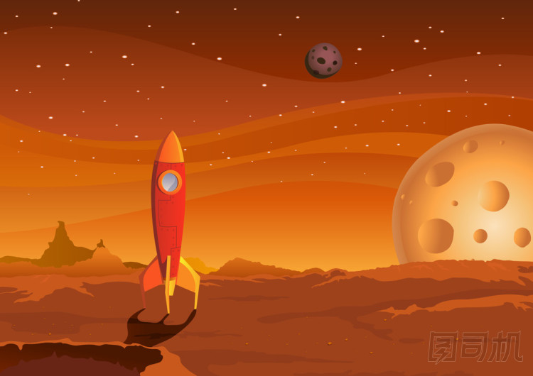 飞船在火星景