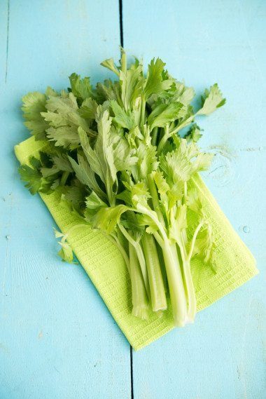 新鮮綠色芹菜