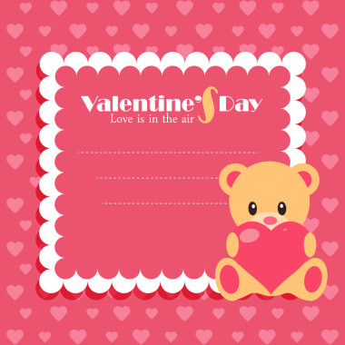 泰迪熊與留言板圖片