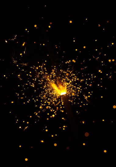节日的火花照片