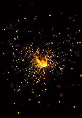 节日的火花照片