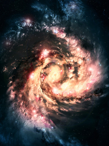 螺旋星系圖片
