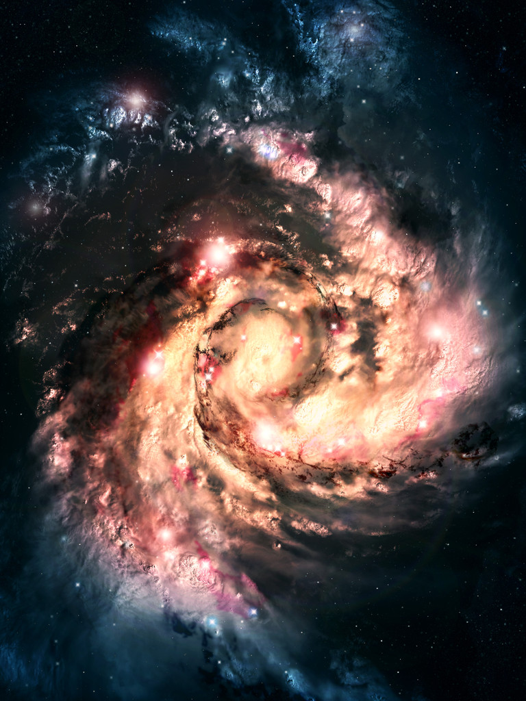 螺旋星系图片