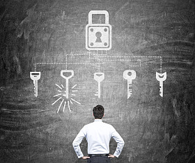 找到正确的关键