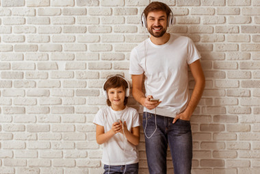 父親和兒子圖片