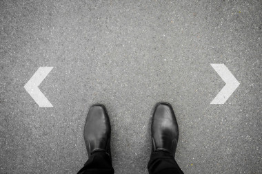 在十字路口的決