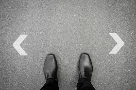 在十字路口的决