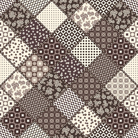 创造性的无缝拼接图案照片