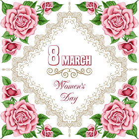 妇女一天卡图片