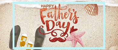 父亲节手绘卡通公众号新媒体微信首图