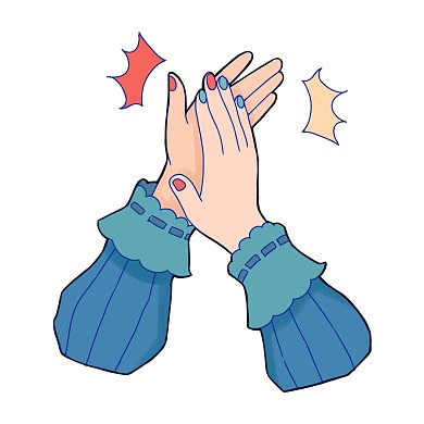 人物鼓掌表情包