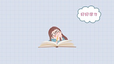 电脑壁纸电脑桌面蓝色系列卡通