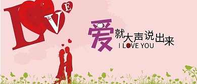 简约大气爱就大声说出来封面