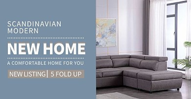 家居生活促销活动简约跨境电商英文banner海报