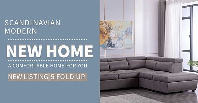 家居生活促销活动简约跨境电商横版英文banner