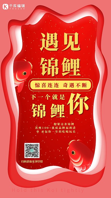 遇见锦鲤惊喜连连海报