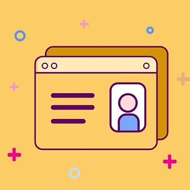 mbe风几何形状黄色mbe风格公众号次图