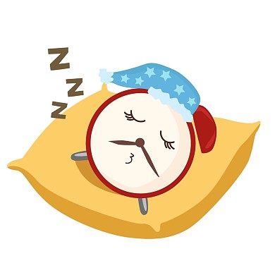 开学响铃起床拟人闹钟睡眠表情
