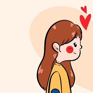 情侣头像爱情彩色卡通浪漫微信头像