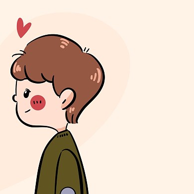 情侣头像浪漫彩色卡通浪漫微信