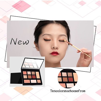 美妆节妇女节眼影盘化妆品电商主图