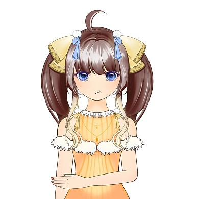 二次元日系校园女孩微信头像
