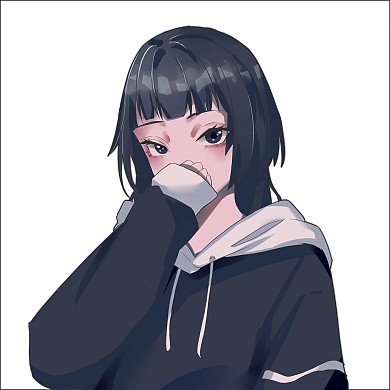 日系可爱校园女生二次元微信头像