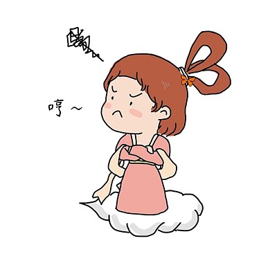 千库编辑原创中秋嫦娥卡通表情包