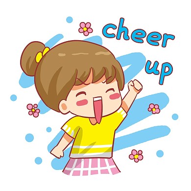 千库编辑原创拼搏努力表情包加油冲鸭冲刺