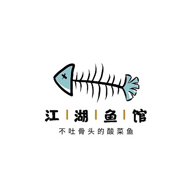 蓝色鱼logo