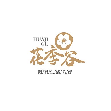 花朵黄色简约简约品牌LOGO