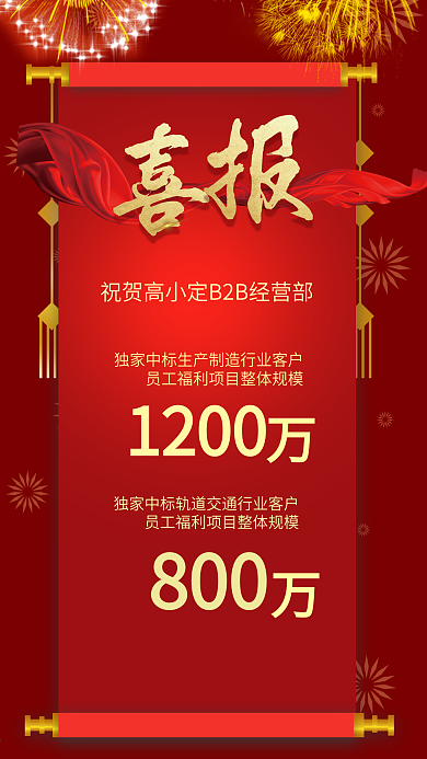 各种喜报手机用图