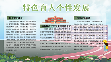 学校展板背景